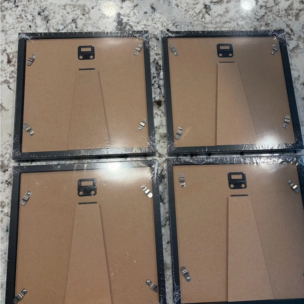 Black Picture Frame Set - Picture 2 of 2